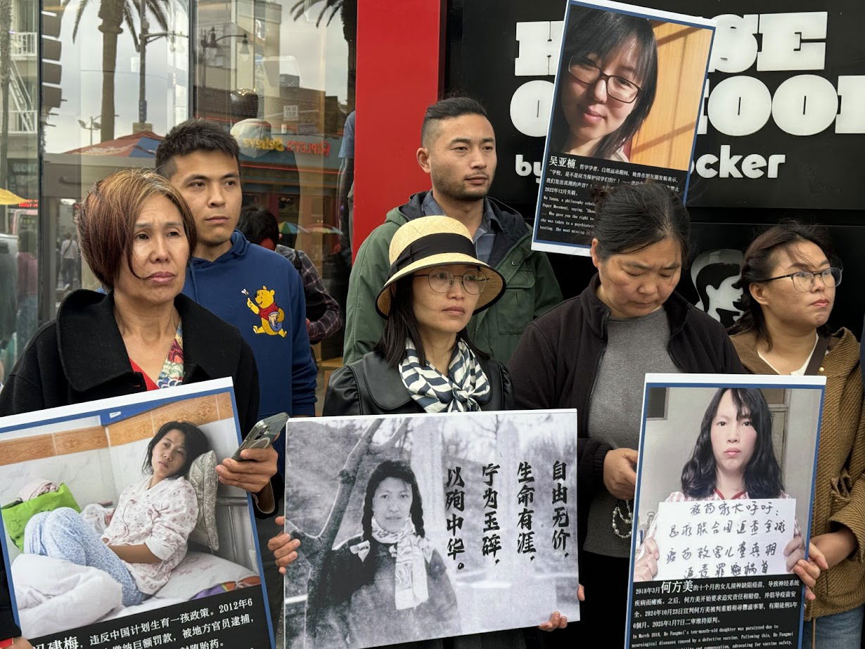 01/25/2025 Hollywood demonstration for IRON CHAIN WOMAN