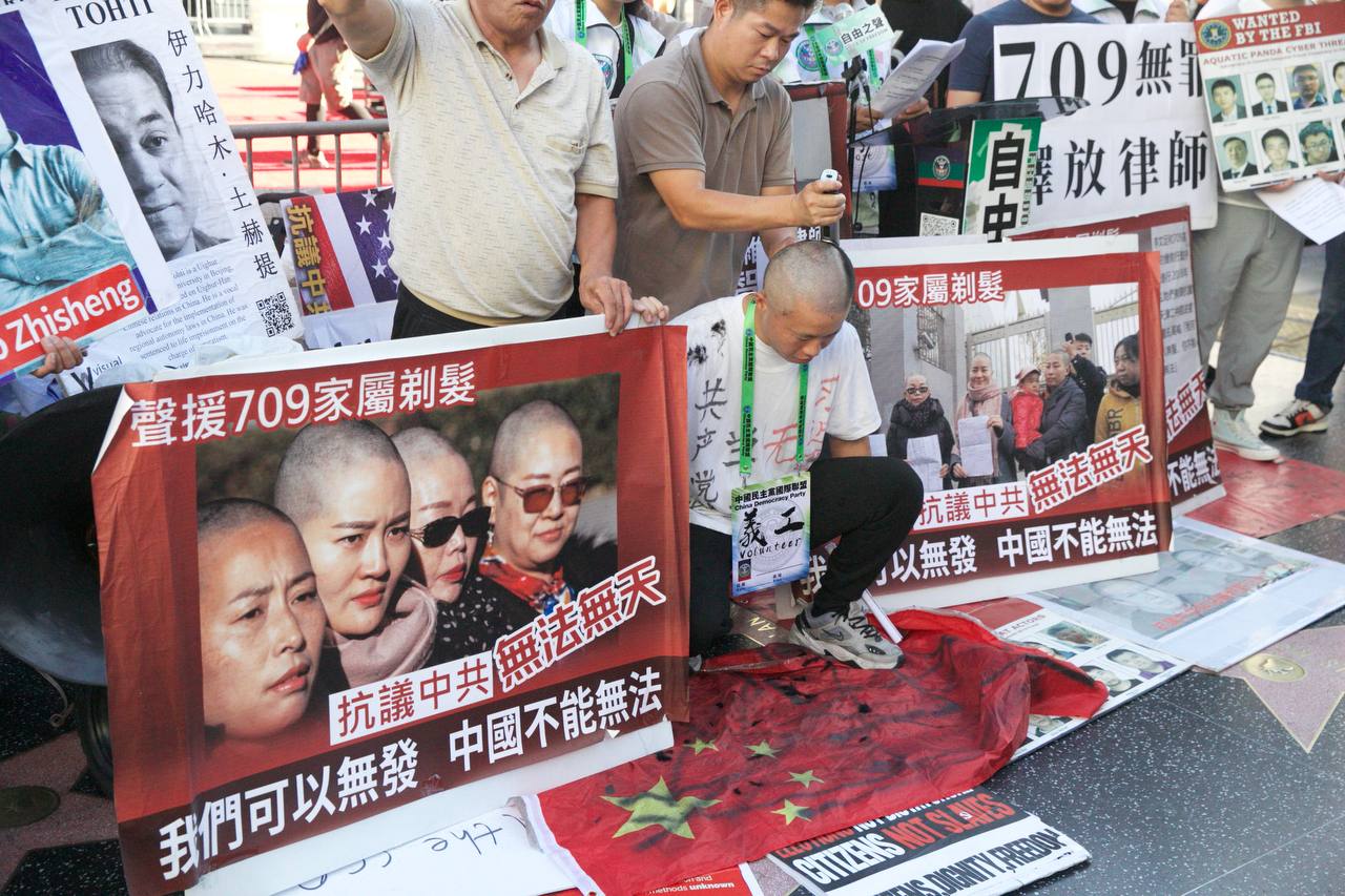 Protest for 709 lawyer 