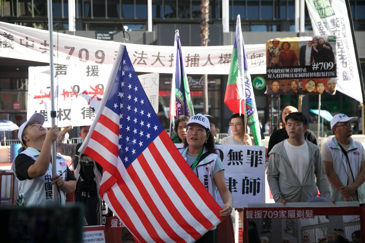 Protest for 709 lawyer 