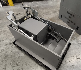 Aménagement pièce technique