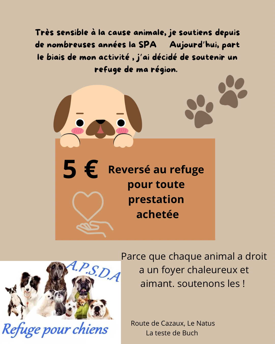 Sensible à la cause animale