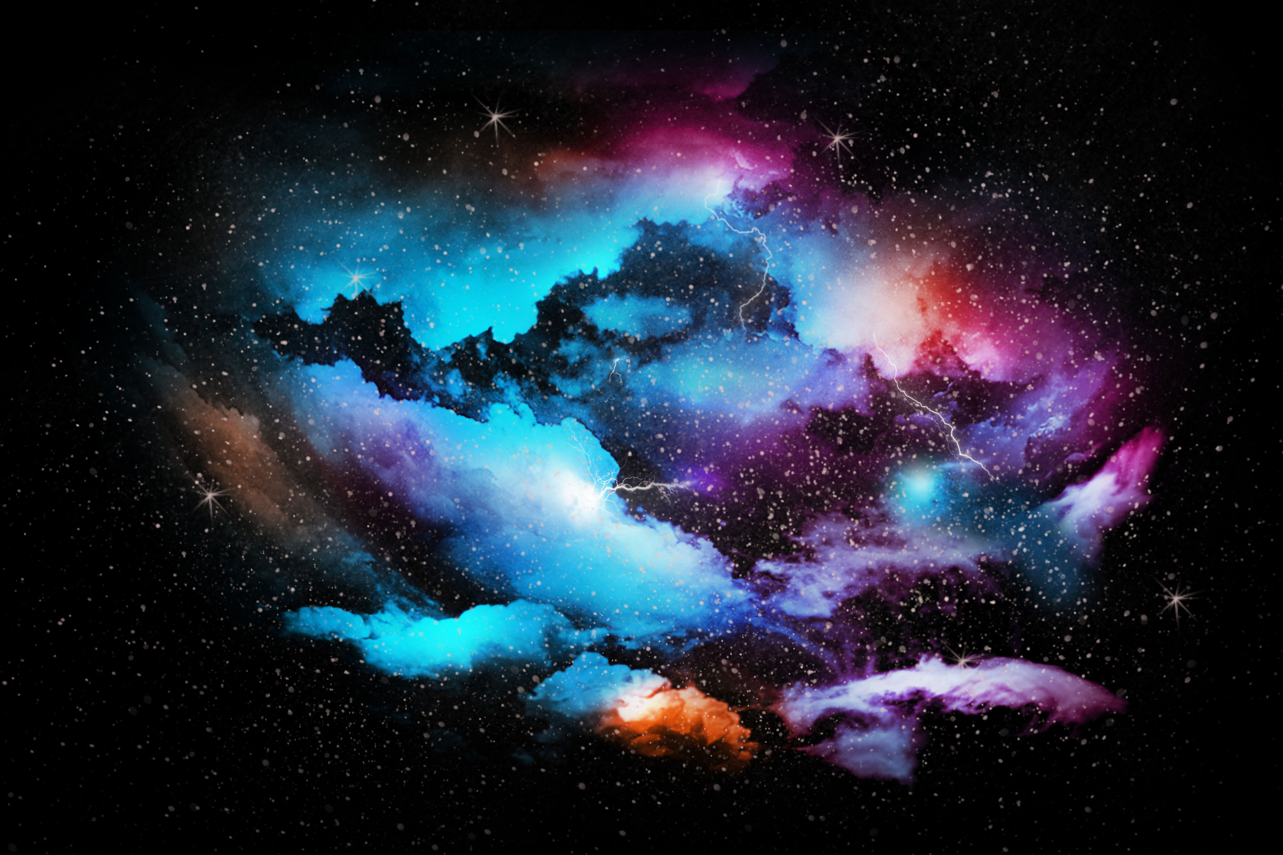 A vibrant illustration of the Milky Way with swirling stars, exoplanets, and Earth’s ecosystems, symbolizing the wonders of galactic science.