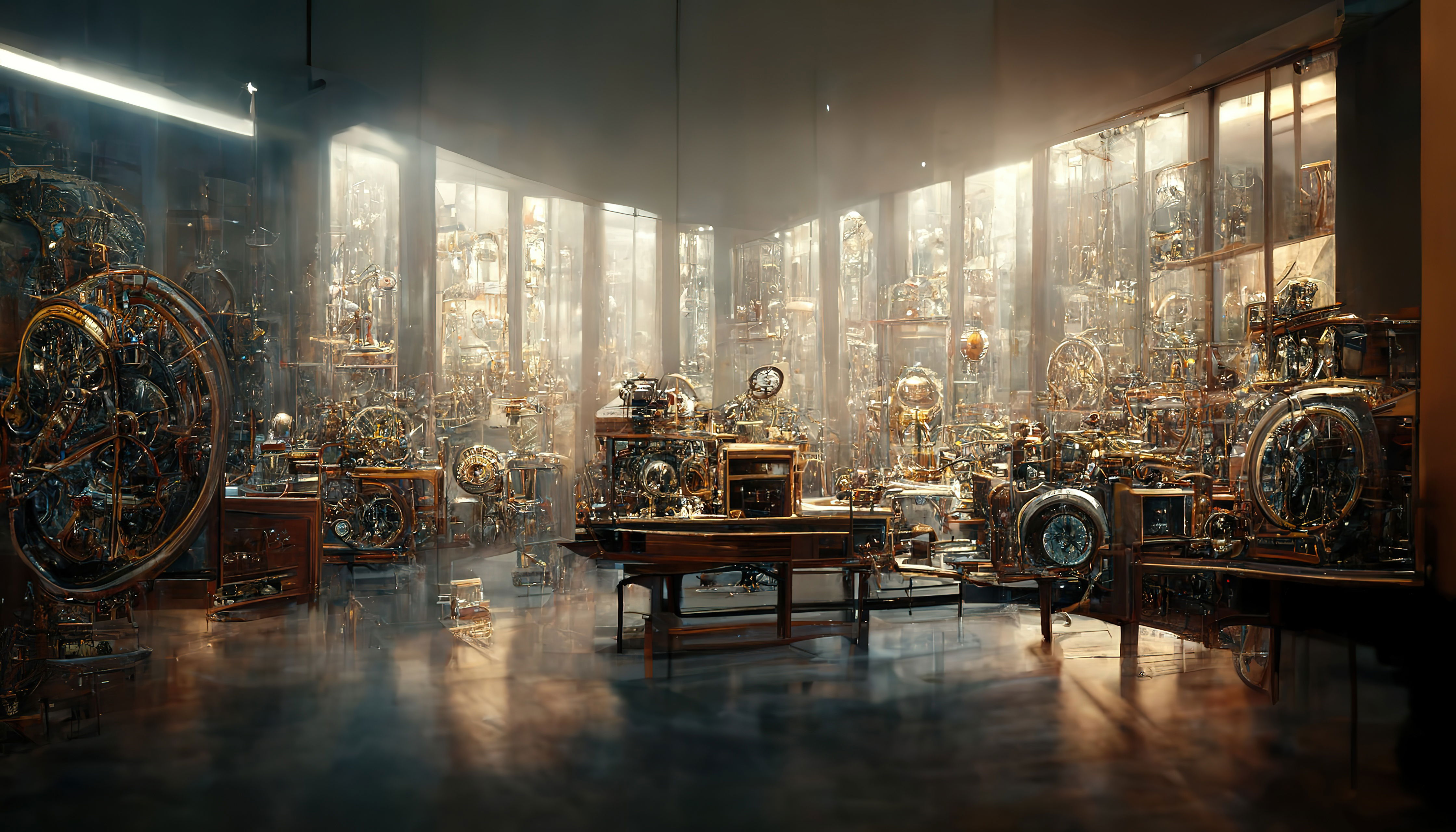 A vibrant illustration of quantum particles, cosmic timelines, and Earth’s ecosystems, symbolizing the mysteries of theoretical physics and time.