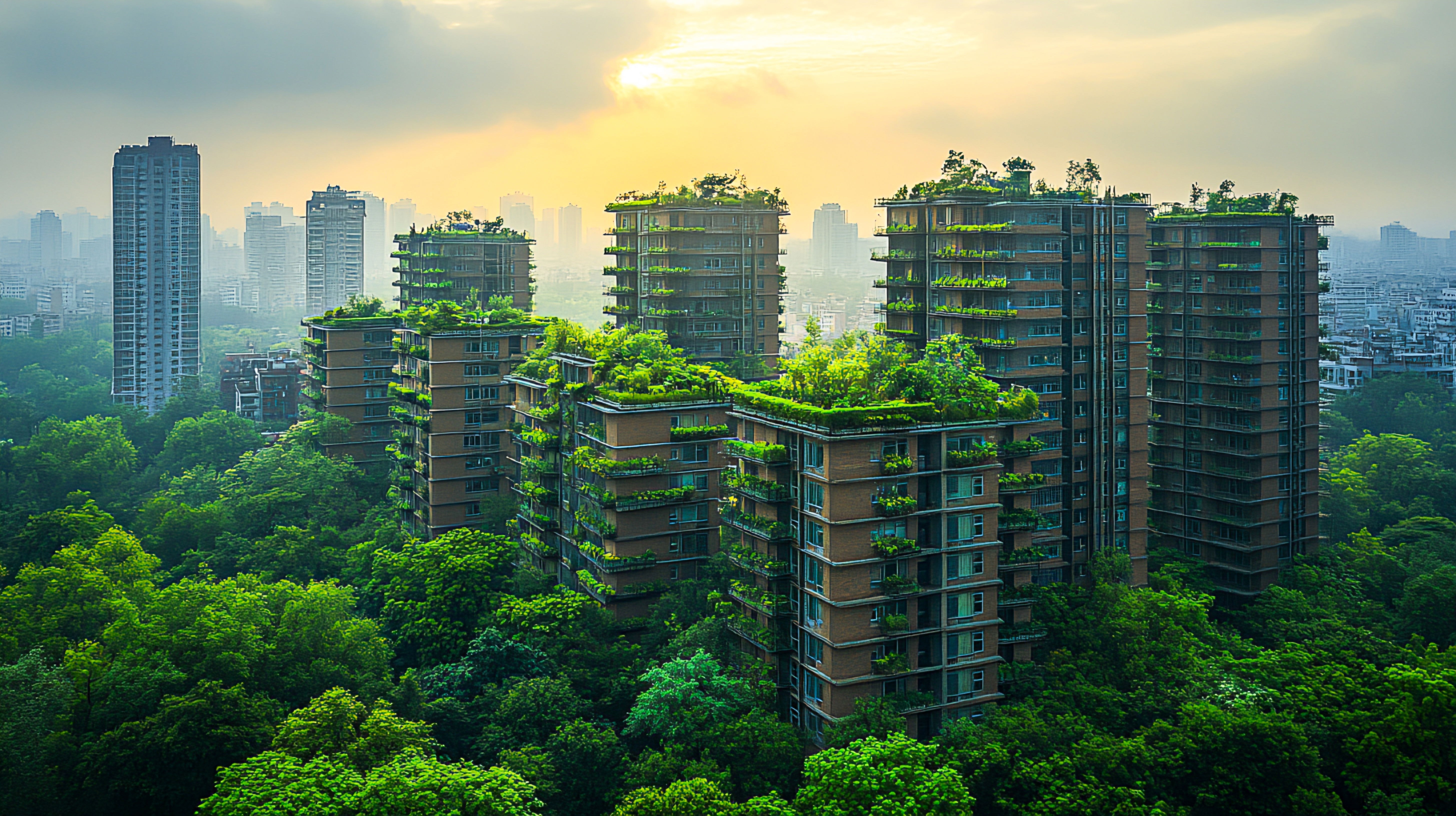 Urban Sustainability – Green city planning and eco-friendly urban living.