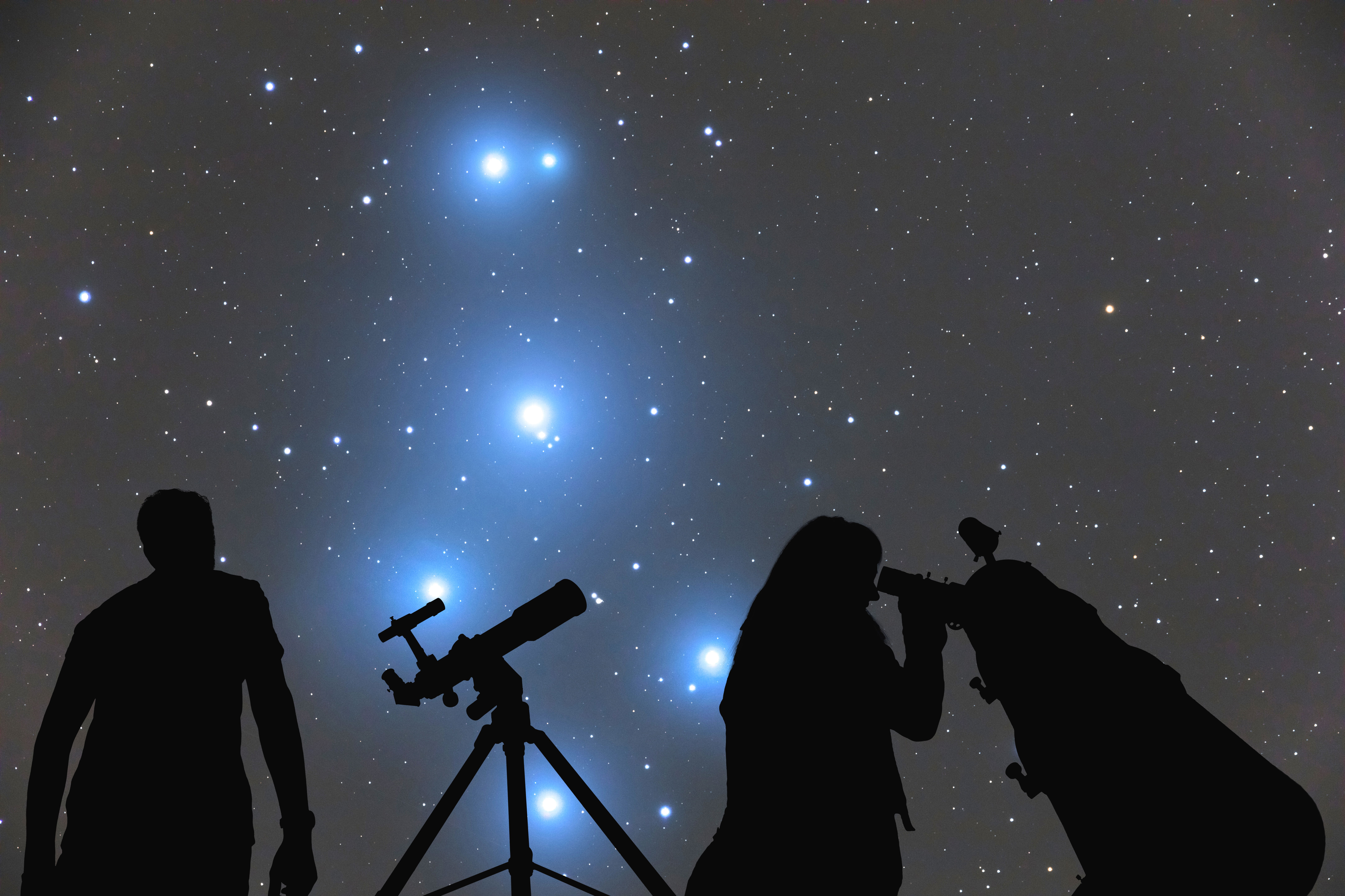 A vibrant illustration of a starry cosmos with exoplanets, telescopes, and Earth’s ecosystems, symbolizing the insights of astronomical science.