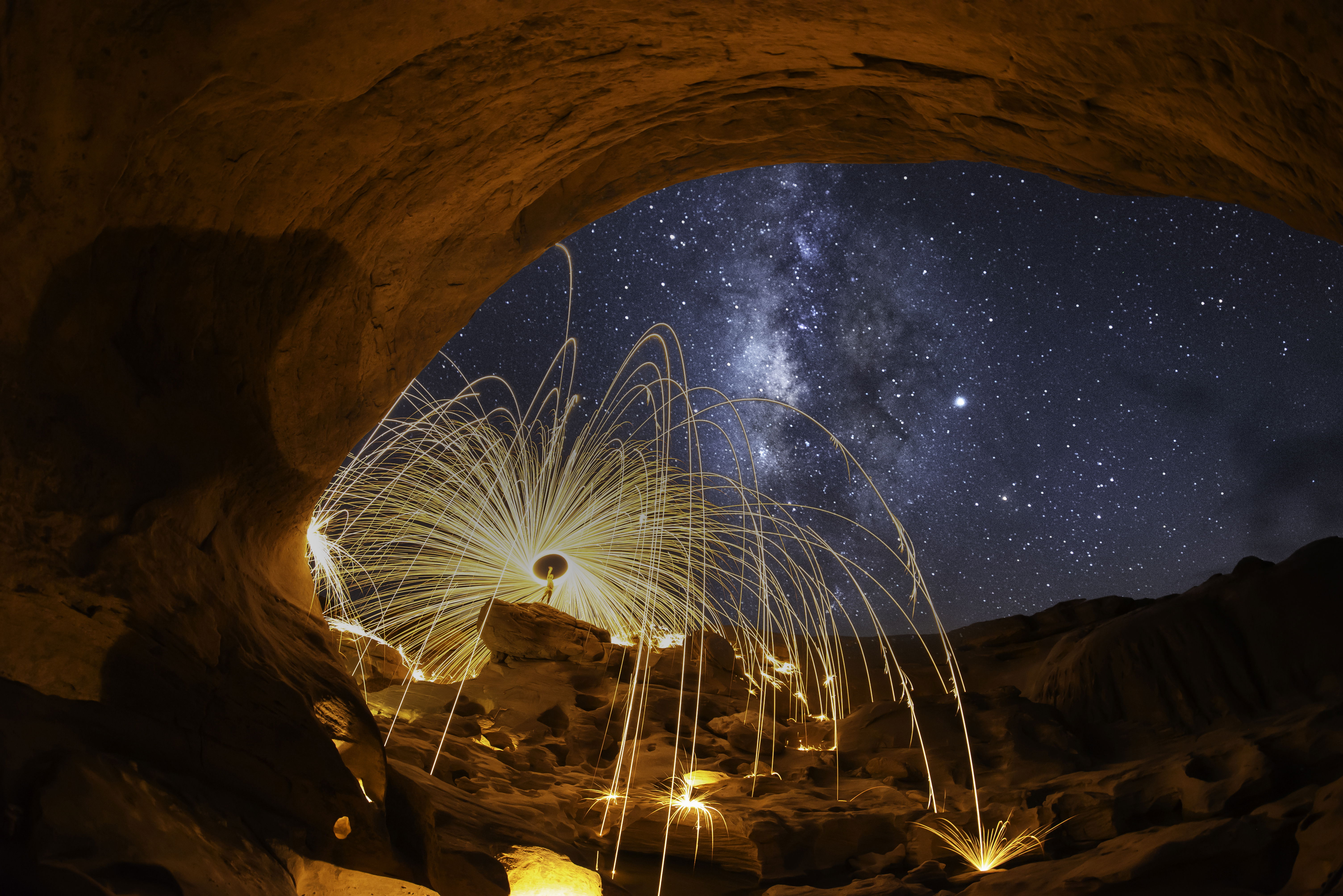 A vibrant illustration of neural networks, cosmic molecules, and Earth’s ecosystems, symbolizing the science of thought.