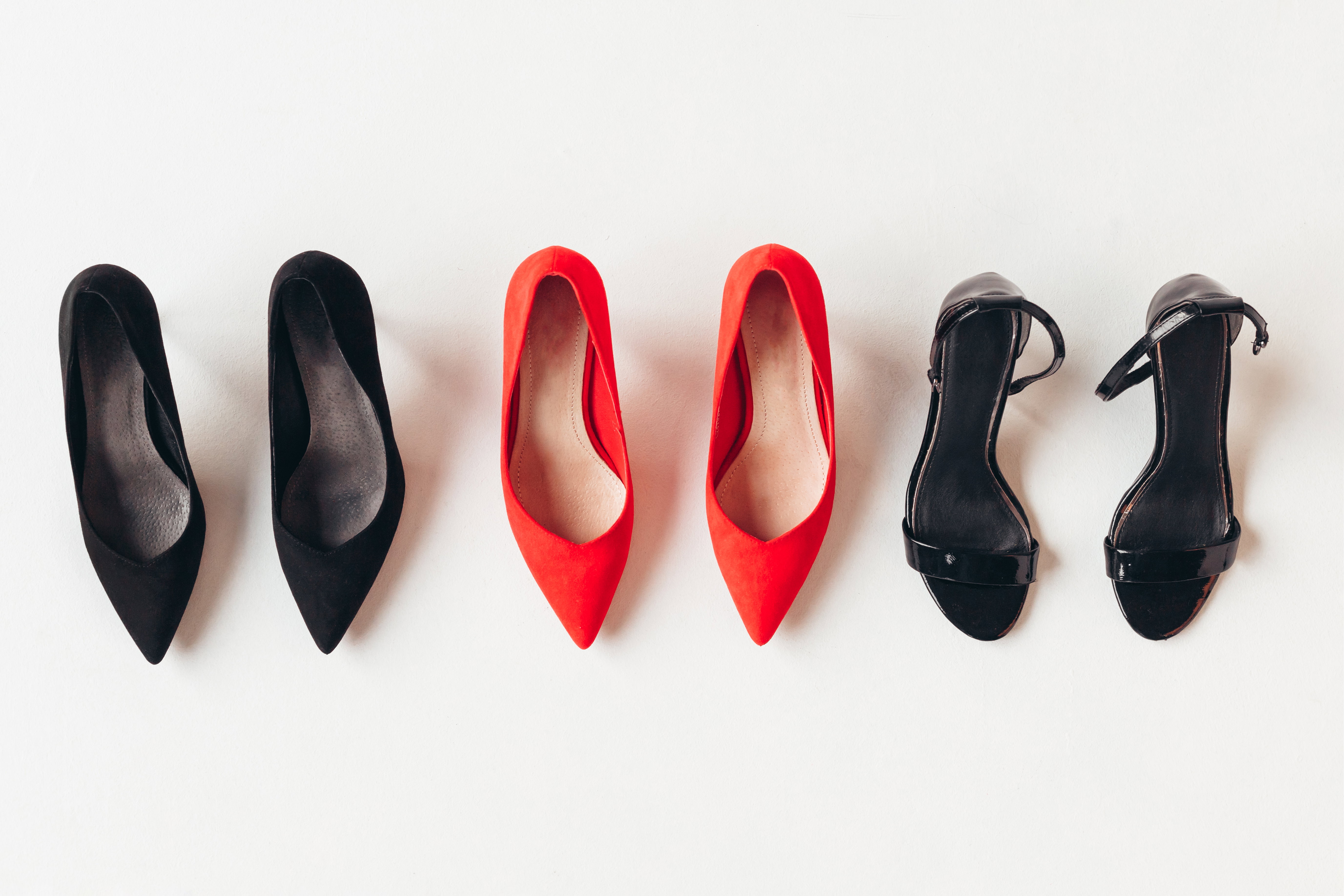 Black Heels vs. Flats: Footwear Rules for Monochrome