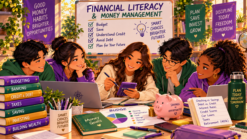 Financial Literacy & Money Management - 1 hour workshop