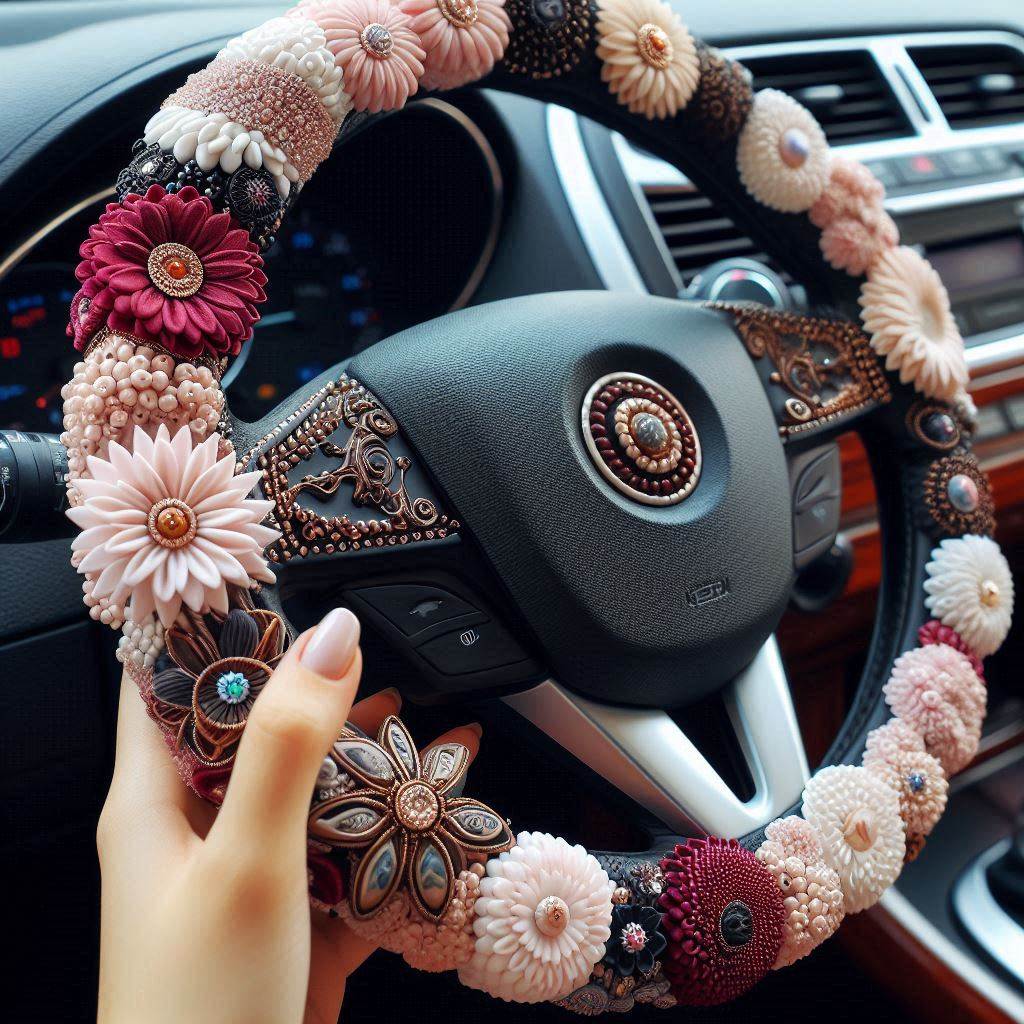 Steering Wheel Covers: The Grip and Glam