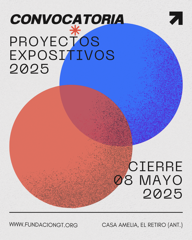 Convocatoria de proyectos expositivos 2025
