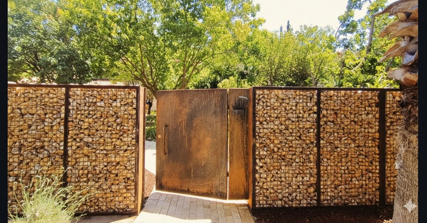 Bahçe Giriş Kapısı ve Duvar