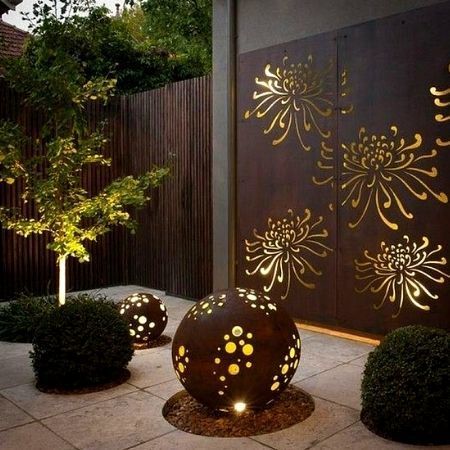 Bahçe Küre ve Paneller