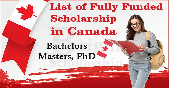 PhD Scholarships in Canada for International Students 2025