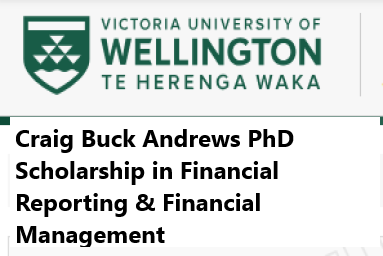 Craig Buck Andrews PhD Scholarship