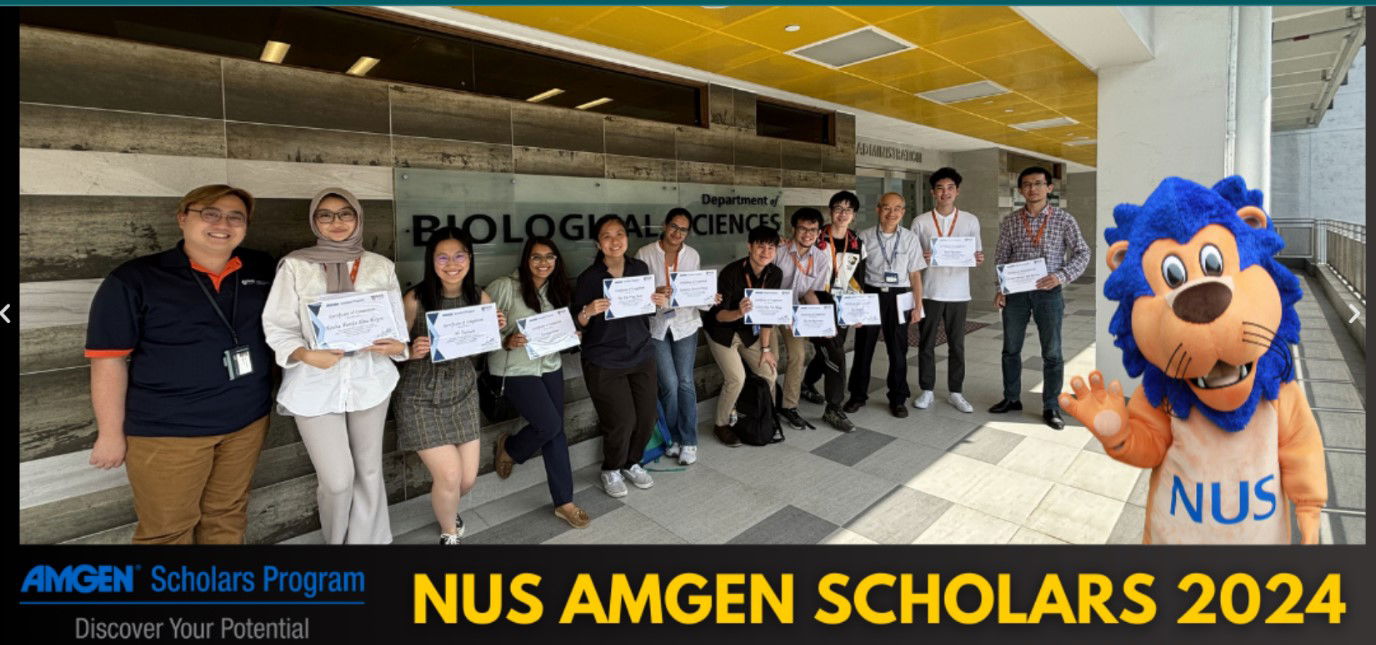 Amgen Scholars Asia Program 2025 at NUS Singapore