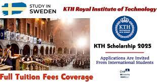 KTH Scholarship 2025/26 in Sweden | Fully Funded