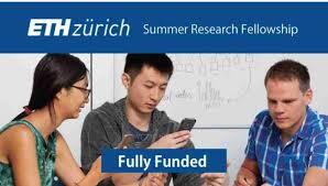 ETH Summer Research Fellowship 2025 | Fully Funded