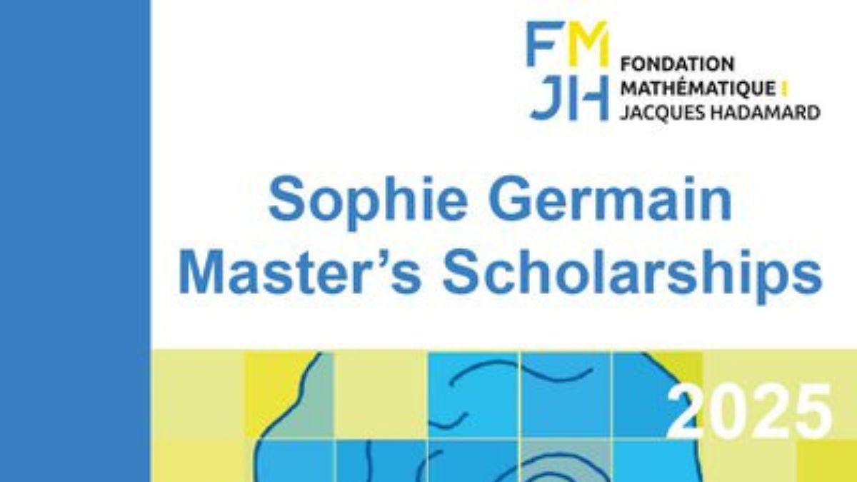 Sophie Germain Scholarship 2025/26 | Fully Funded France