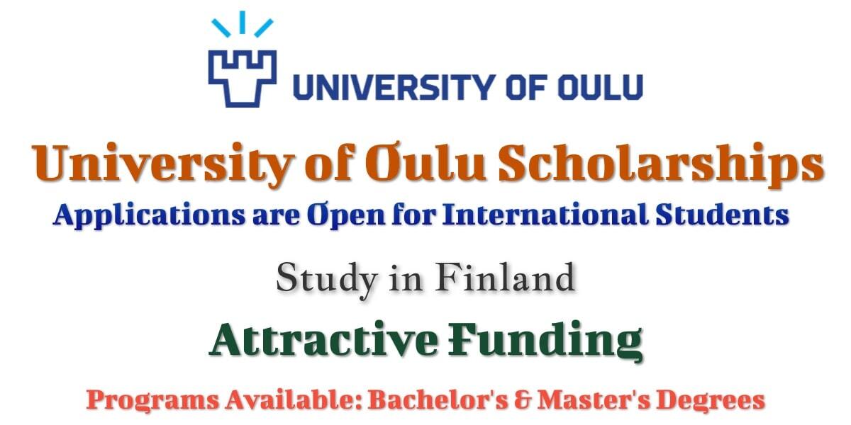 University of Oulu Scholarships in Finland 2025