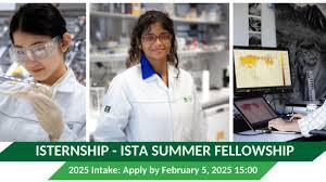 IST Summer Internship 2025( Fully Funded Research in Austria)