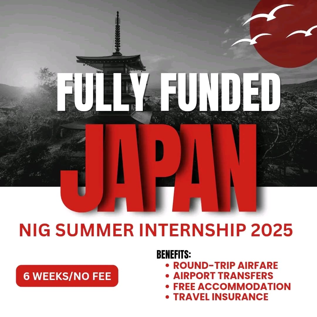 NIG Summer Internship 2025 in Japan | Fully Funded