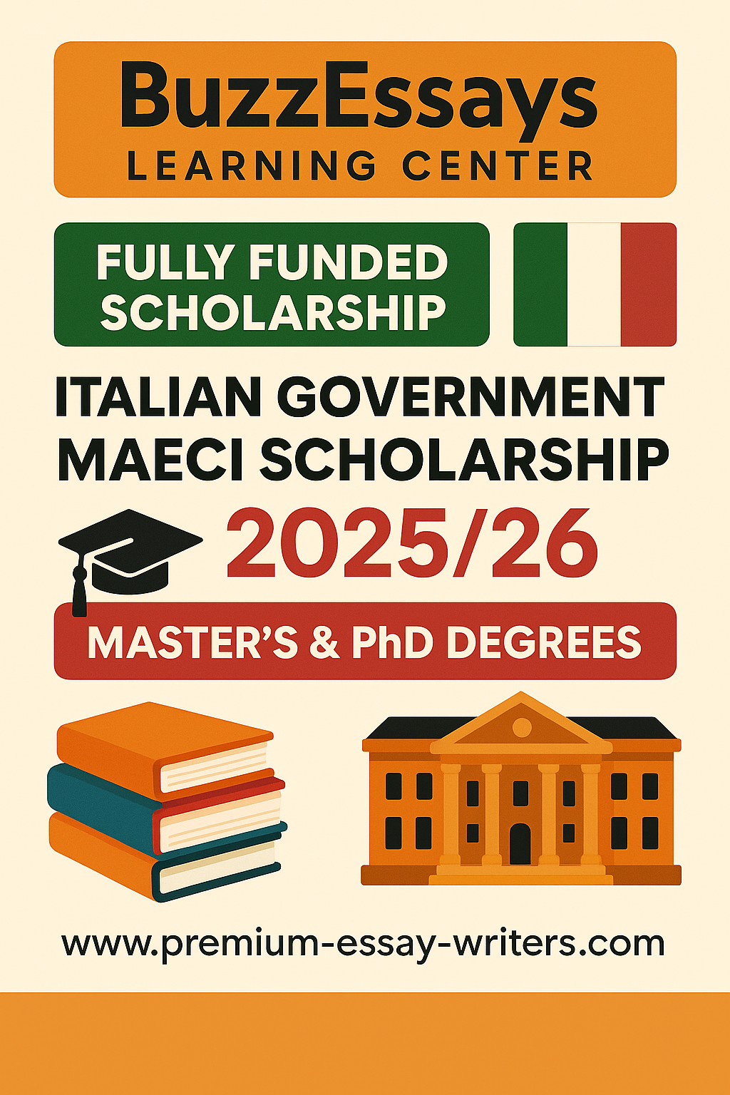 MAECI Italy Scholarship 2025 | Fully Funded Study