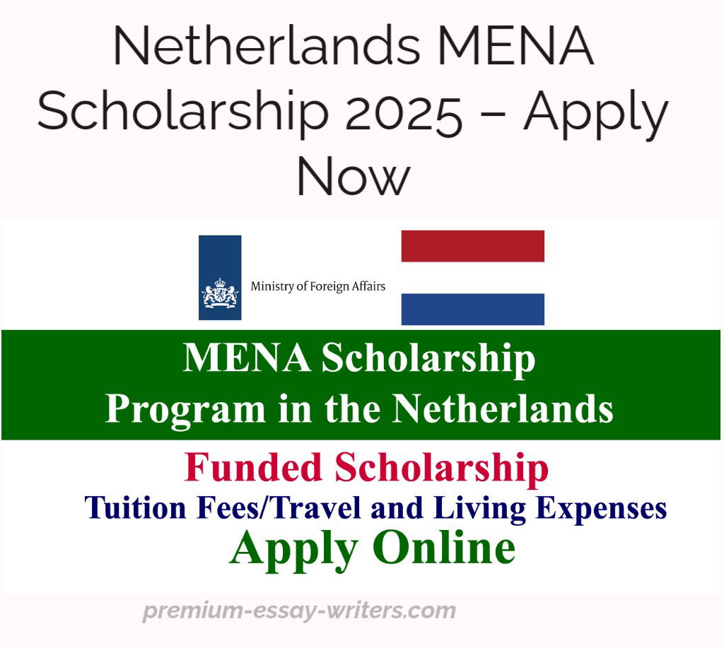 Netherlands MENA Scholarship 2025 – Apply Now