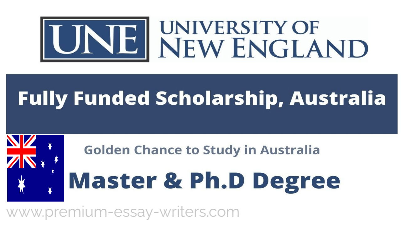 Fully Funded University of New England Scholarship 2025 in Australia