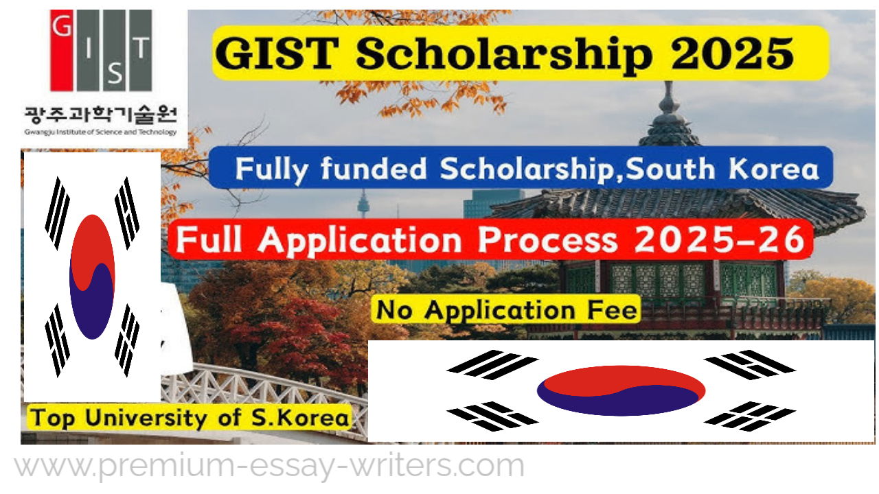 GIST International Scholarships 2025 in South Korea