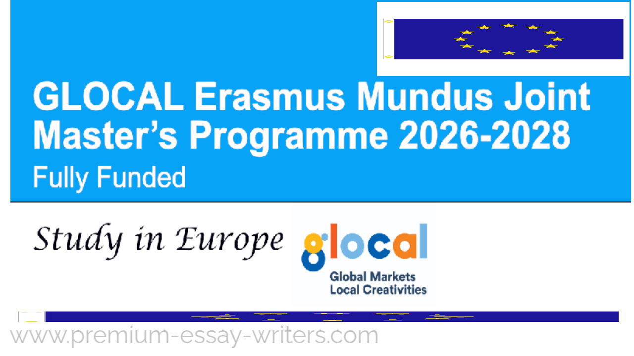 Erasmus Mundus GLOCAL Scholarship 2025 (Fully Funded)