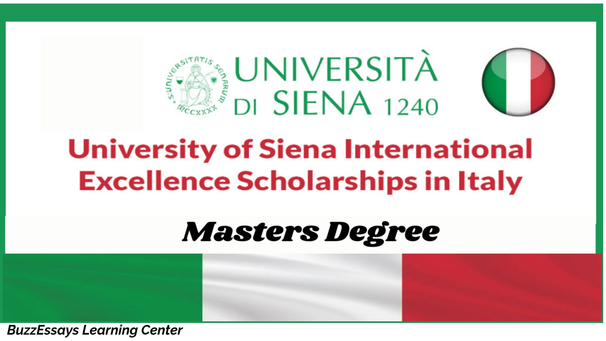 Fully Funded University of Siena Scholarships 2026-27