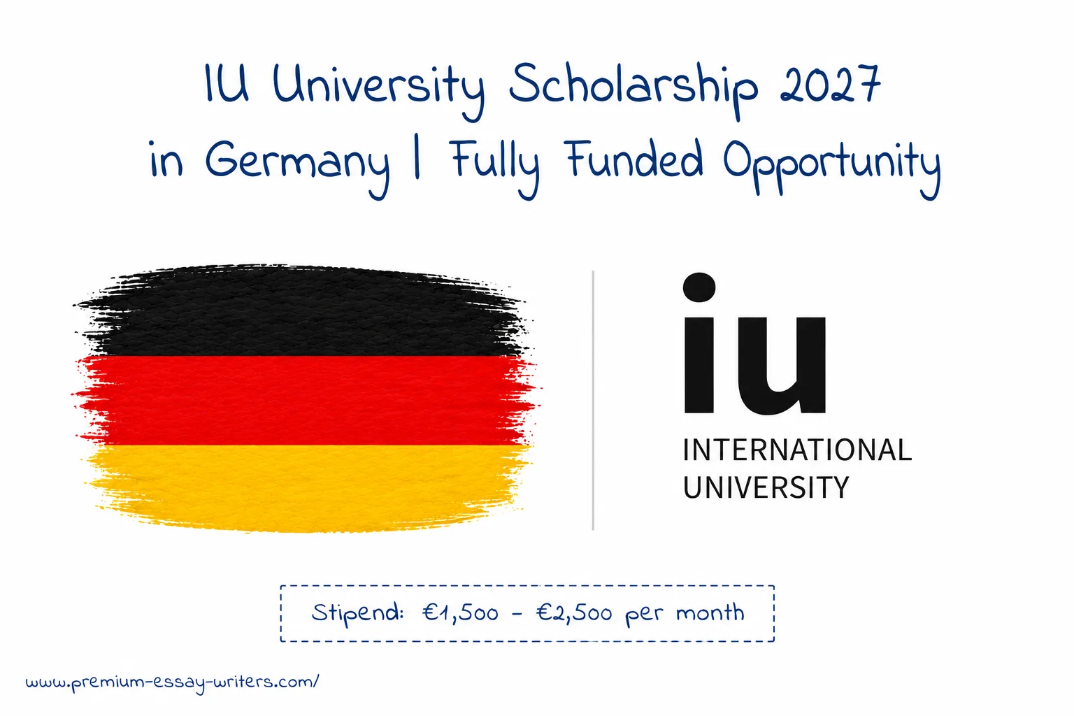 IU University Scholarship 2027 in Germany | Fully Funded Opportunity