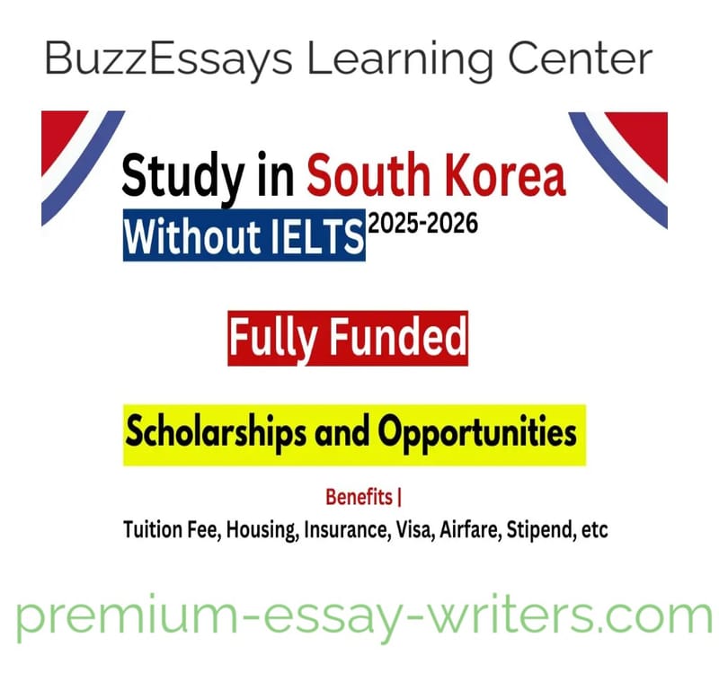 Study in Korea Without IELTS 2025 Scholarships