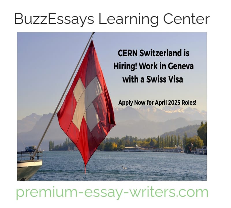 CERN Visa Sponsorship Jobs 2025 in Switzerland