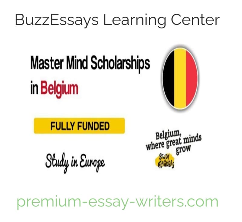 Master Mind Scholarship in Flanders 2025