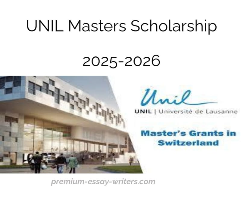 UNIL Masters Scholarship 2025-2026