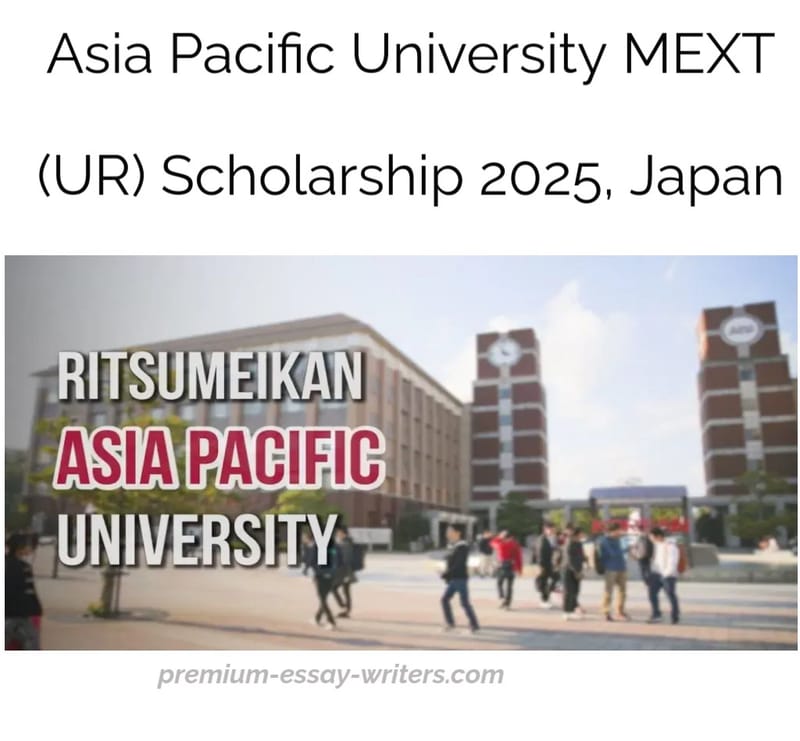 Asia Pacific University MEXT (UR) Scholarship 2025, Japan
