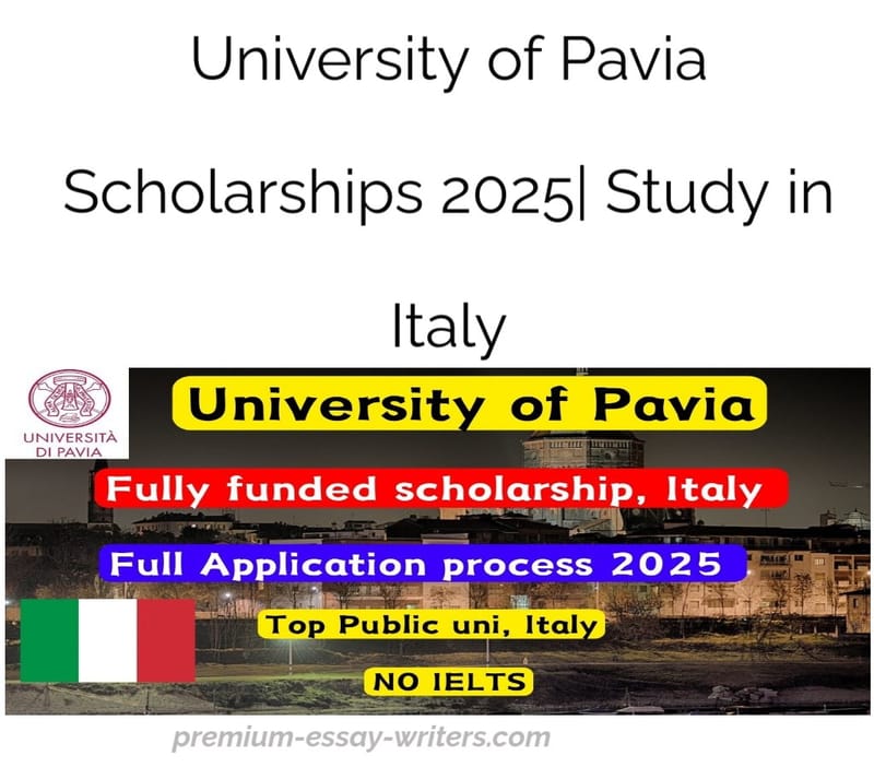University of Pavia Scholarships 2025| Study in Italy