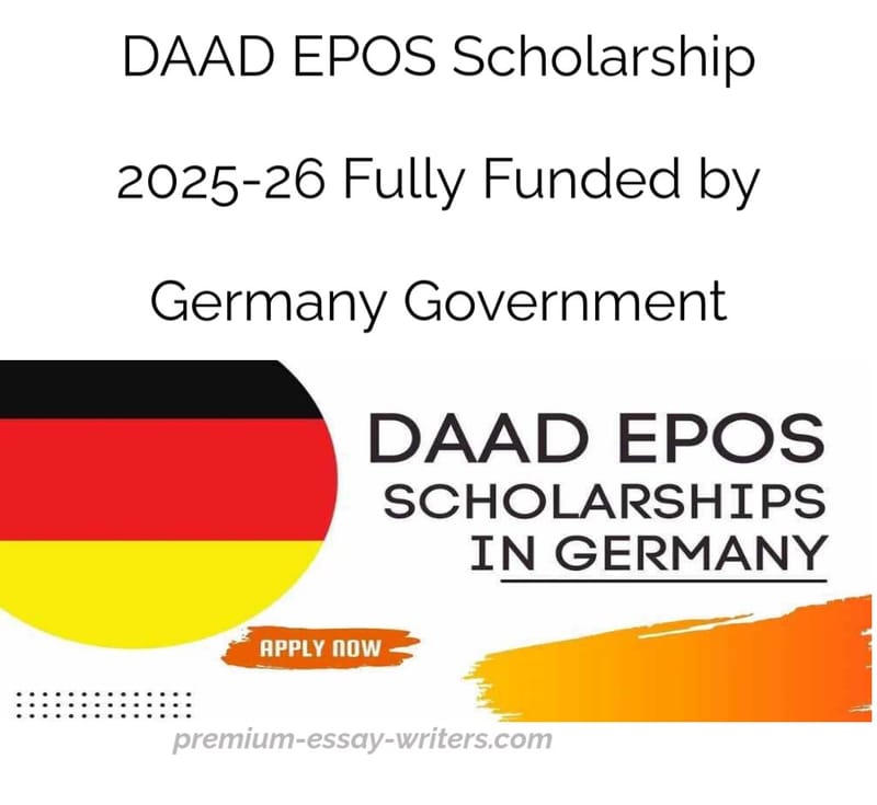 DAAD EPOS Scholarship 2025-26 Fully Funded by Germany Government