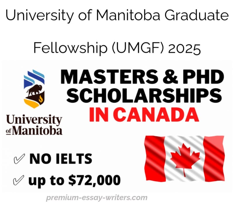 University of Manitoba Graduate Fellowship (UMGF) 2025
