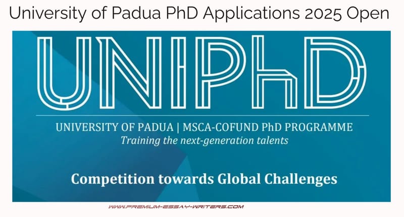 University of Padua PhD Applications 2025 Open