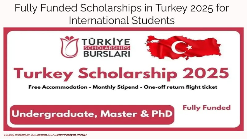 Fully Funded Scholarships in Turkey 2025 for International Students