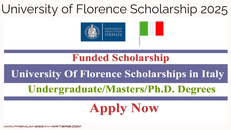 University of Florence Scholarship 2025
