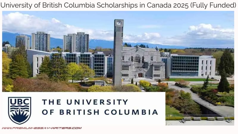 University of British Columbia Scholarships in Canada 2025 (Fully Funded)