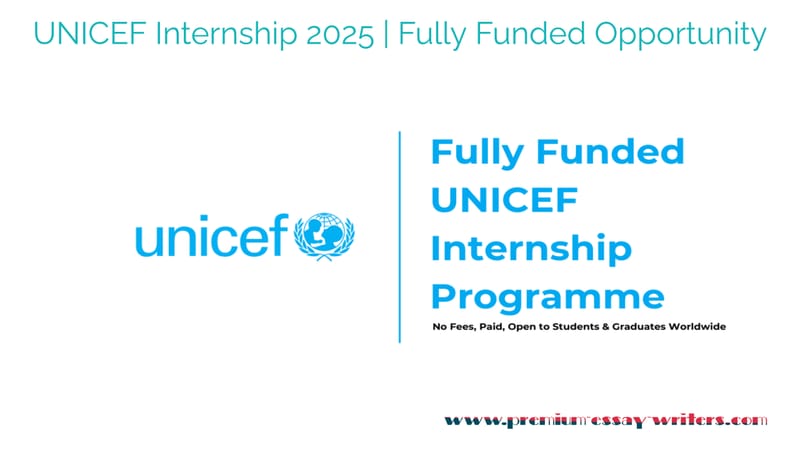 UNICEF Internship 2025 | Fully Funded Opportunity