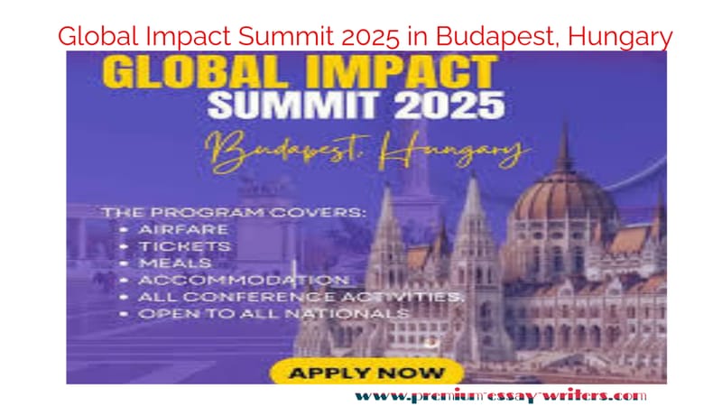 Fully Funded Global Impact Summit 2025 in Budapest, Hungary