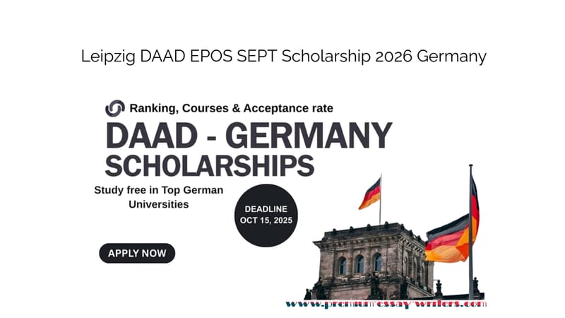 Leipzig DAAD EPOS SEPT Scholarship 2026 Germany