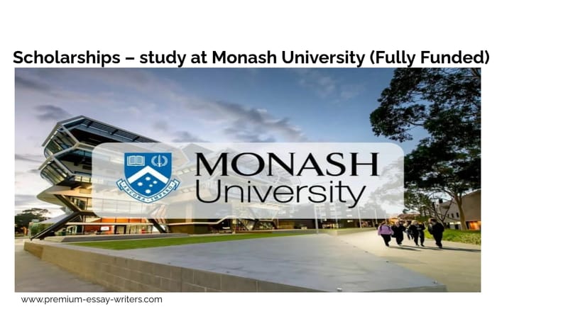 Scholarships – study at Monash University (Fully Funded)