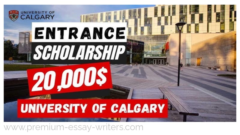 University of Calgary International Entrance Scholarship 2025