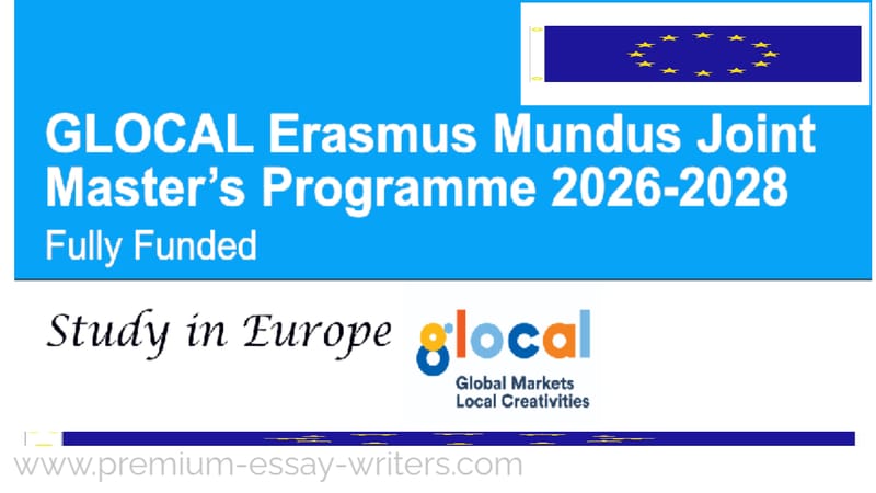 Erasmus Mundus GLOCAL Scholarship 2025 (Fully Funded)
